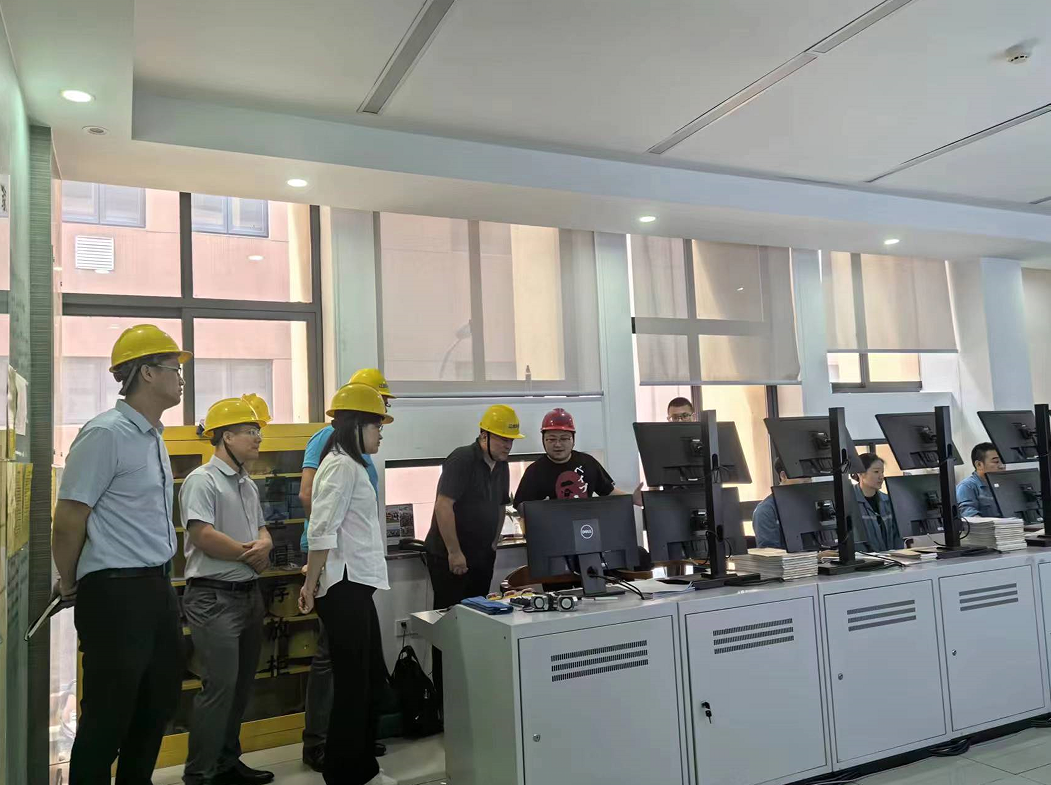 CHT chemical team visited our production base in Shangyu Hangzhou Gulf Fine Chemical Zone